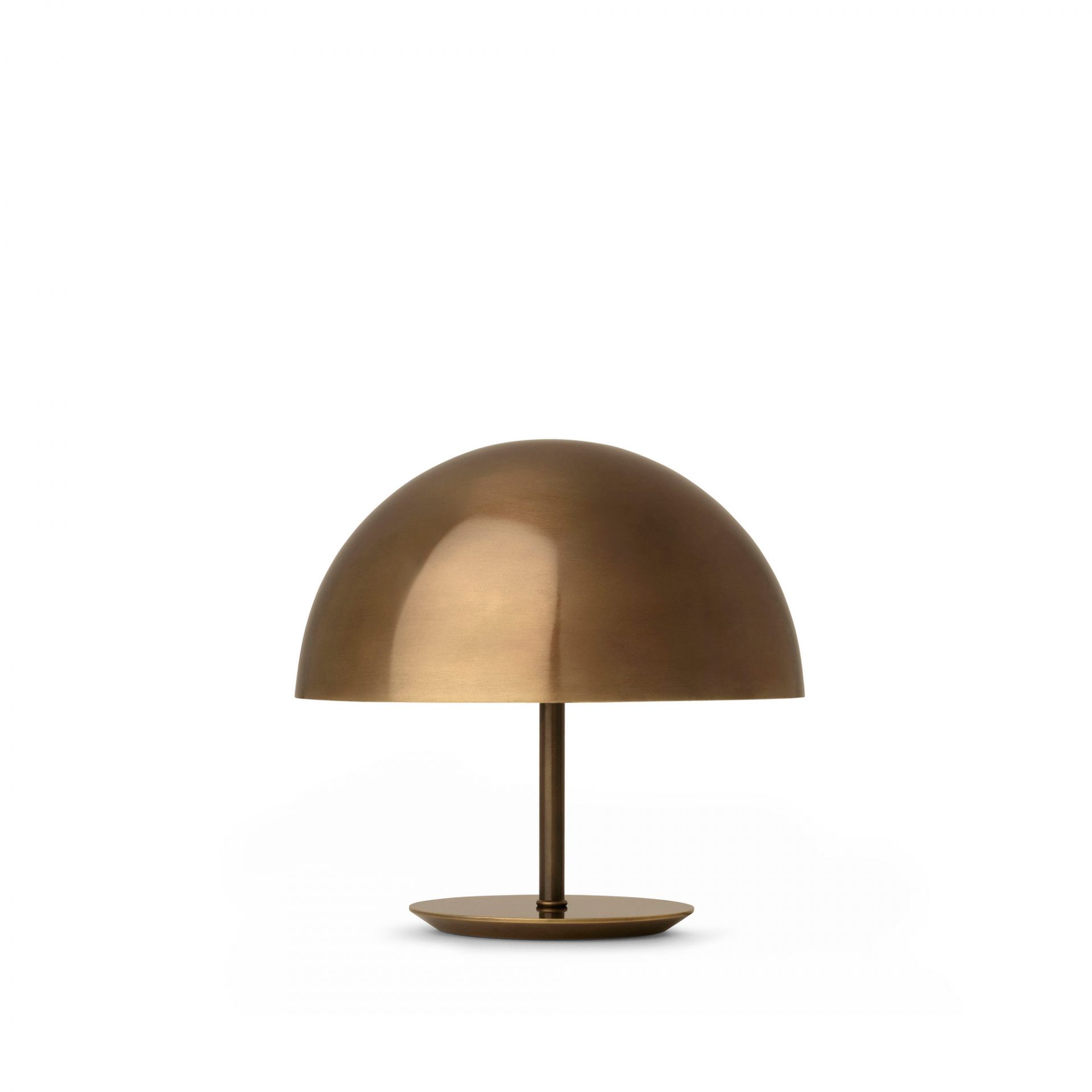 Baby Dome Lamp brass Mater